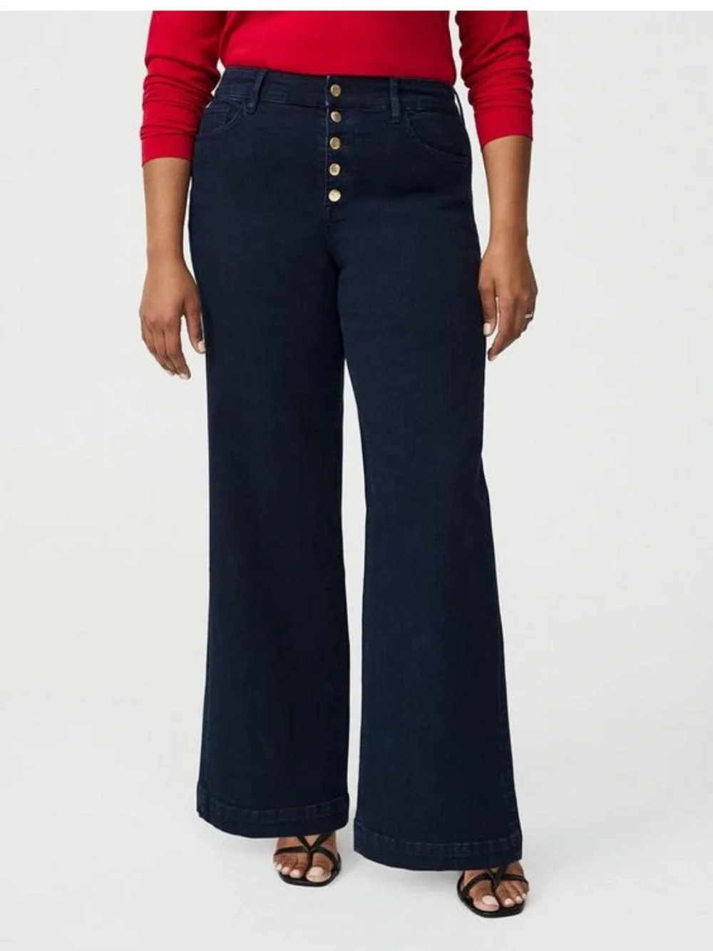 NWOT Torrid High-Rise Wide Leg Jean, Size 18 Regular